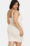 Zivame High Compression Shaping Dress - Oyster White — thumbnail 10